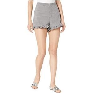 Gingham Ruffled Shorts Sz 4